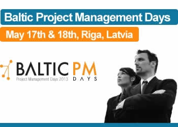 Pirmās Baltijas Projektu vadīšanas dienas pulcē ap 150 speciālistu no 10 valstīm