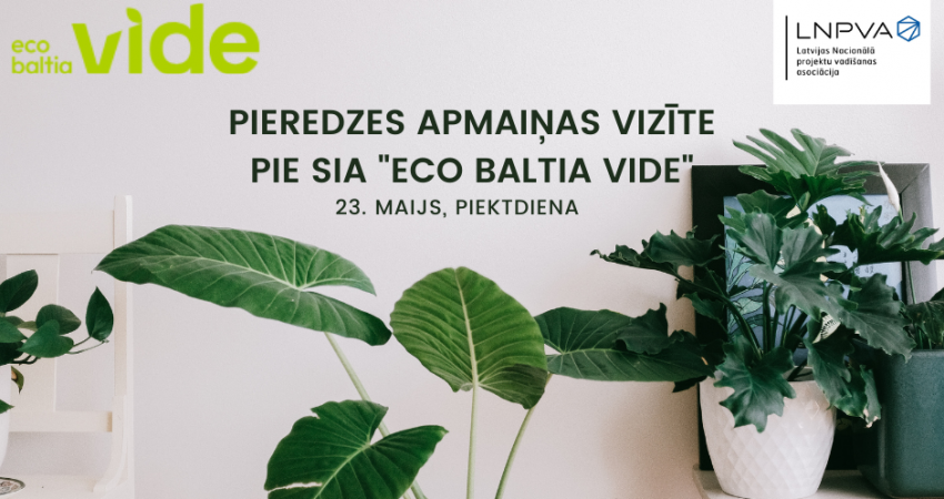 Pieredzes apmaiņas vizīte uz SIA “ECO BALTIA vide”